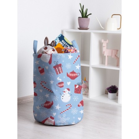Basket for toys "New Year's mood, size 35x50 cm