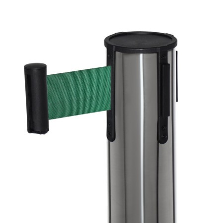 Stream Fencing Sers with exhaust ribbon-180cm green height-90cm, d-6cm, floor D-32cm-1