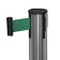 Stream Fencing Sers with exhaust ribbon-180cm green height-90cm, d-6cm, floor D-32cm