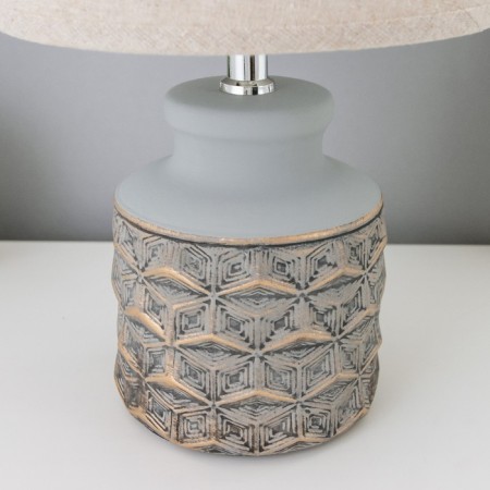 Table lamp "Roustic" 1he14 40W Black 22x22x36 cm Risalux-3