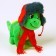 Soft toy "Dragon", in a hat-earmelon, 15 cm, green color