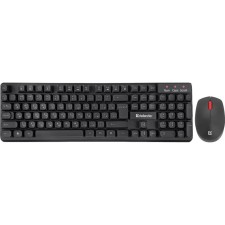 The keyboard set and the Defender Milan C-992 mouse, membrane, 104 keys, 1000 dpi, USB, black