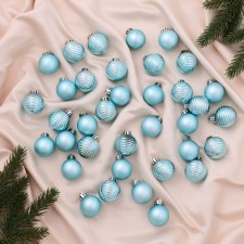 Set of balls plastic D-3 cm, 36 pcs 