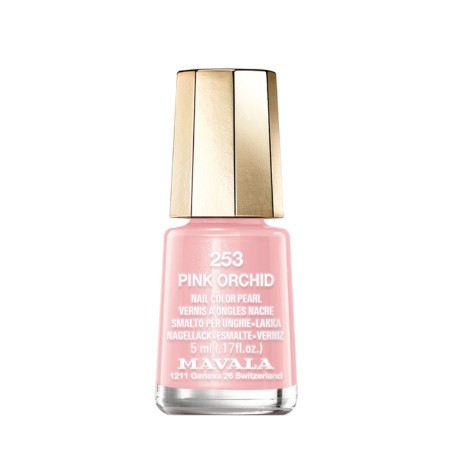 Nail polish Mavala, tone 253 Pink Orchid