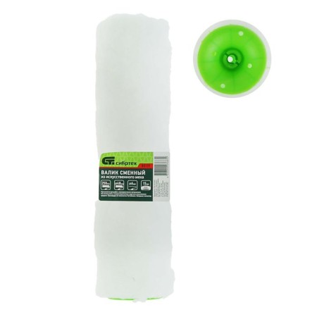 Sixtect -shaped roller, polyester, 250 mm, handle d = 6 mm, d = 48 mm, pile 15 mm-1
