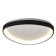 Ceiling light Mantra Niseko, LED, 3000LM, 2700-5000K, 611x605x63 mm, black color black