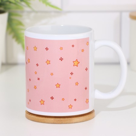 Alice sublimation mug 320 ml, with application-3