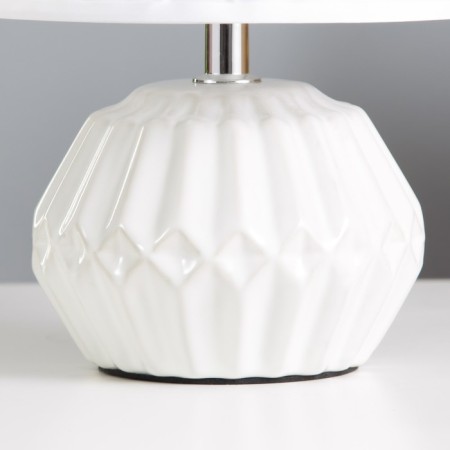 Table lamp "Favia" 1x40W E14 white 20x20x28 cm Risalux-3