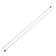 Right aluminum knitting needles with 35 cm/2.0 mm coating