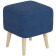 Bangage "Mon Mini", 420 × 420 × 460 mm, velor, sapphire color