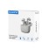 Headphones Maxvi MHF-103BT, vacuum, sensory control, microphone, 35/200 mAh, white