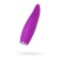 Cliter stimulator with cilia Jos Alicia, silicone, purple, 15.5 cm