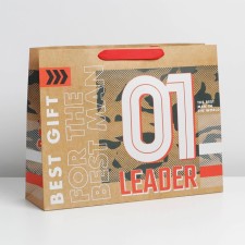 Package Gift Craft horizontal, packaging, “number one”, l 31 x 40 x 11.5 cm