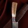Knife Pchak Sharhon, handle from a horn of a small roar, a guard with an engraving