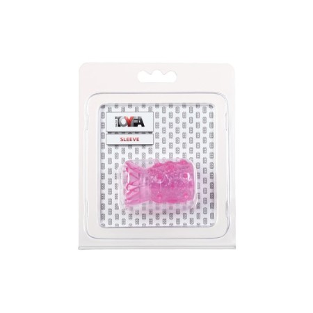 Embossed Toyfa, TPE, Pink, 5 cm-1