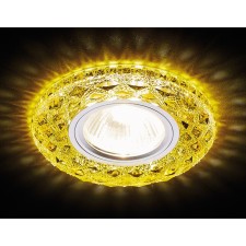 Ambrella Light Lumber built -in LED, G5.3, 3W, yellow color, D = 65 mm
