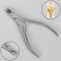 Manicure nippers, 10 cm, blade length - 7 mm, in a case, silver color