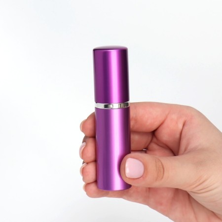 Perfume bottle, with a spray, 10 ml, purple color-14