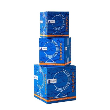 Physical relief Globus “Classic Euro”, diameter 250 mm, with backlighting from batteries-3