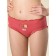 Panties for girls, height 122 cm, beige, blue, terracotta, 3 pcs