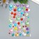 Plastic "Gems" mix 23x9.5 cm