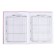 School diary for grades 1-11, "pink", covered paper cover, solid binding cardboard 7BC, matte lamination, universal cheat sheet, 48 sheets, block 65g/m2