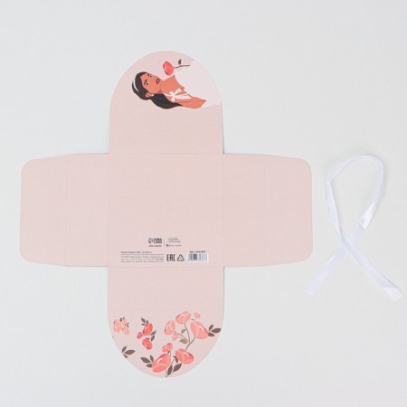 Box Gift team, packaging, "Girl", 16 x 16 x 6 cm-6
