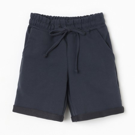 Shorts for a boy minku color graphite, height 122-8