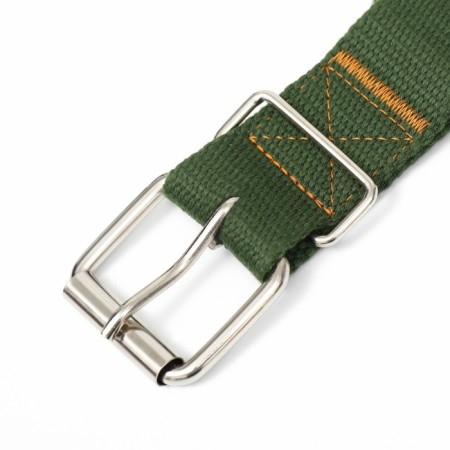 Semilant canvas collar, 72 x 3.5 cm, khaki-4