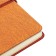 Organizer, A5, 128 sheets, cage, cover of leatherette, with a knife, "patterns", brown