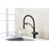 LEMARK Bronx LM3761BL kitchen mixer, single -leaf, with output for drinking water, black 90765