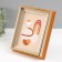 Photo frame plastic 13x18 cm "styliani" beige with gold stroke 4.8x17.5x23 cm