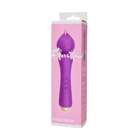 Vibrator Flovetta by Toyfa Hyacinth, silicone, purple, 21.5 cm-8