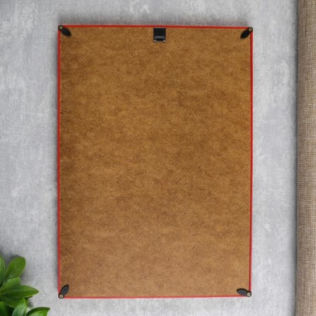 Photo frame plastic L-3 21x30 cm, red-4