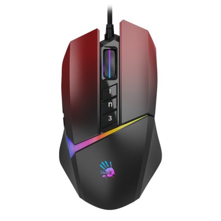 Mouse A4Tech Bloody W60 Max, game, wired, optical, 10,000 dpi, USB, black