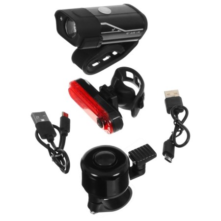 Dream Bike bicycle lamps: front, rear, call-4