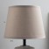 Lorea table lamp E14 40W gray 20x20x31 cm Risalux