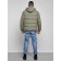 Sports male winter, size 58, khaki color