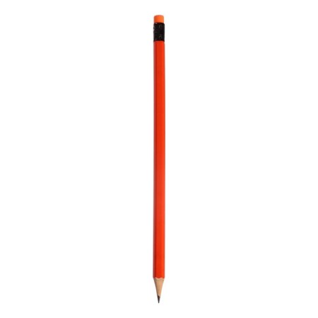 Pencil Blackographic hardness of HB, with an eraser, hexagonal, sharpened, MIX case-4