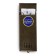 Mail box without a lock (with a loop), vertical, "narrow", bronze