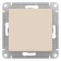 Passing SE AtlasDesign, 10 A, 1 key, IP20, hidden, beige, Atn000261
