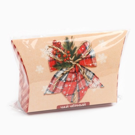 Black tea "New Year's Bow", with the taste of gingerbread, 20 g.-7