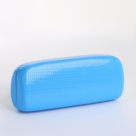 Case for glasses on the cracker, length 15 cm, blue color-1