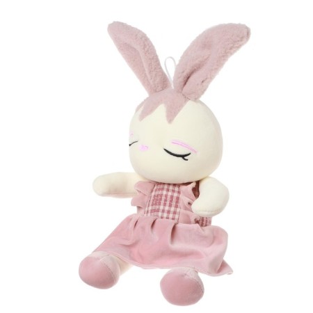 Soft toy "Bunny in a dress", color mix-2
