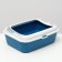 Sima toilet with an side + grid + scoop 30 x 39 x 13.5 cm Blue Fix