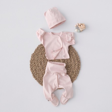 Kinderlitto children's kit “First Flowers-2”, 3 objects, height 50-56 cm, color pink powder