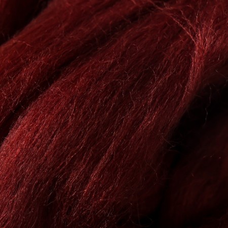 Fasting wool 100% half -toned wool 50 g (063, chocolate)-7