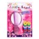 Hair set "Little Angel" (2 invisibility, 12 elastic bands, 1 mirror, 1 comb)