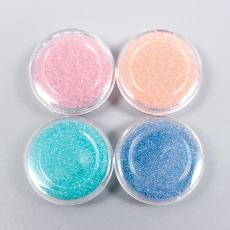 Microb and Breeze glass set 4 colors x10 g-1