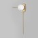 Wall lamp EUROSVET Fredo 40034/1, E14, 1x60W, 400x155x650 mm, brass color